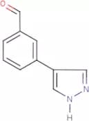3-(1H-Pyrazol-4-yl)benzaldehyde