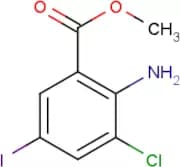 Methyl 2-amino-3-chloro-5-iodobenzoate