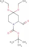 (2R)-4,4-Diethoxypiperidine-2-carboxaldehyde, N1-BOC protected