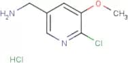 5-(Aminomethyl)-2-chloro-3-methoxypyridine hydrochloride