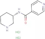 N-[(3S)-(Piperidin-3-yl)]isonicotinamide dihydrochloride