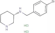 (3S)-3-[(4-Bromobenzyl)amino]piperidine dihydrochloride