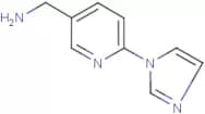 [6-(1H-Imidazol-1-yl)pyridin-3-yl]methylamine