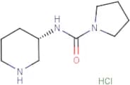 N-[(3S)-Piperidin-3-yl]pyrrolidine-1-carboxamide hydrochloride