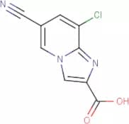 8-Chloro-6-cyanoimidazo[1,2-a]pyridine-2-carboxylic acid