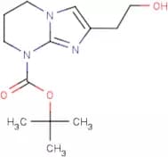 2-(2-Hydroxyethyl)-5,6,7,8-tetrahydroimidazo[1,2-a]pyrimidine, N8-BOC protected