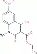 Ethyl 4-hydroxy-1-methyl-6-nitro-2-oxo-1,2-dihydroquinoline-3-carboxylate