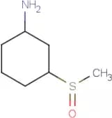 3-Methylsulfinylcyclohexan-1-amine