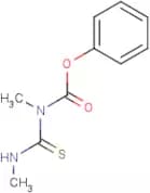 N-Methyl-N-[(methylamino)thioxomethyl]carbamic acid, phenyl ester