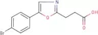 3-[5-(4-Bromophenyl)-1,3-oxazol-2-yl]propanoic acid