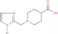 1-(1H-Imidazol-2-ylmethyl)piperidine-4-carboxylic acid