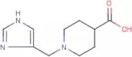 1-(1H-Imidazol-4-ylmethyl)piperidine-4-carboxylic acid