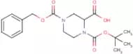 Piperazine-2-carboxylic acid, N1-BOC N4-CBZ protected
