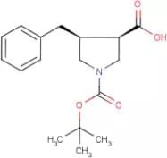 (3S,4S)-4-Benzylpyrrolidine-3-carboxylic acid, N-BOC protected