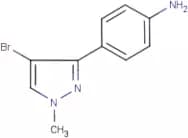 3-(4-Aminophenyl)-4-bromo-1-methylpyrazole