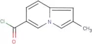 2-Methylindolizine-6-carbonyl chloride