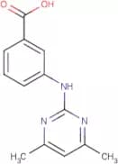 3-[(4,6-Dimethylpyrimidin-2-yl)amino]benzoic acid