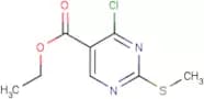 Ethyl 4-chloro-2-(methylthio)pyrimidine-5-carboxylate