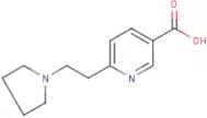 6-[2-(Pyrrolidin-1-yl)ethyl]nicotinic acid