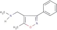 N-Methyl-N-[(5-methyl-3-phenylisoxazol-4-yl)methyl]amine