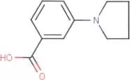 3-(Pyrrolidin-1-yl)benzoic acid