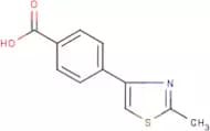 4-(2-Methyl-1,3-thiazol-4-yl)benzoic acid