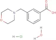 3-(Morpholin-4-ylmethyl)benzoic acid hydrochloride hydrate