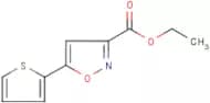 Ethyl 5-(thien-2-yl)isoxazole-3-carboxylate