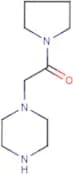 2-(Piperazin-1-yl)-1-(pyrrolidin-1-yl)ethan-1-one