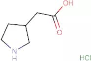 (Pyrrolidin-3-yl)acetic acid hydrochloride