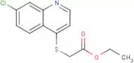 Ethyl [(7-chloroquinolin-4-yl)thio]acetate