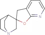 Spiro[1-azabicyclo[2.2.2]octane-3,2'(3'H)-furo[2,3-b]pyridine