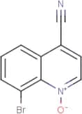 8-Bromo-4-cyanoquinoline-n-oxide