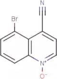 5-Bromo-4-cyanoquinoline-n-oxide