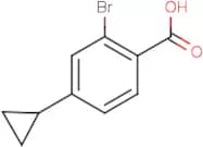2-Bromo-4-cyclopropylbenzoic acid