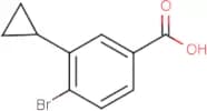 4-Bromo-3-cyclopropylbenzoic acid