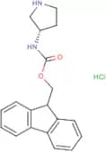 (S)-(9H-Fluoren-9-yl)methyl pyrrolidin-3-ylcarbamate hydrochloride