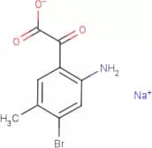 Sodium (2-amino-4-bromo-5-methylphenyl)(oxo)acetate