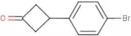 3-(4-Bromophenyl)cyclobutan-1-one