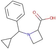 1-[Cyclopropyl(phenyl)methyl]-2-azetidinecarboxylic acid