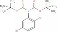 5-Bromo-2-chloroaniline, N,N-Bis-BOC protected