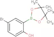 4-Bromo-2-(4,4,5,5-tetramethyl-1,3,2-dioxaborolan-2-yl)phenol