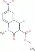 Ethyl 4-chloro-1-methyl-6-nitro-2-oxoquinoline-3-carboxylate
