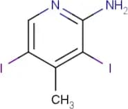 2-Amino-3,5-diiodo-4-methylpyridine