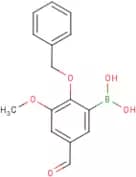 2-Benzyloxy-5-formyl-3-methoxybenzeneboronic acid