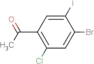 4'-Bromo-2'-chloro-5'-iodoacetophenone