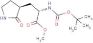 Methyl (2S)-2-(tert-butoxycarbonylamino)-3-[(3S)-2-oxopyrrolidin-3-yl]propanoate