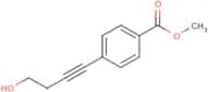 4-(4-Hydroxybut-1-ynyl)benzoic acid methyl ester