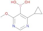 (4-Cyclopropyl-6-methoxypyrimidin-5-yl)boronic acid