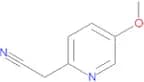 2-(5-Methoxypyridin-2-yl)acetonitrile